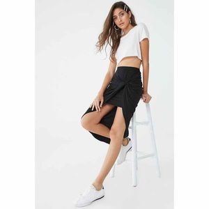 Skirts - Twisted Asymmetrical Skirt Skirts - Twisted Asymmetrical Skirt
